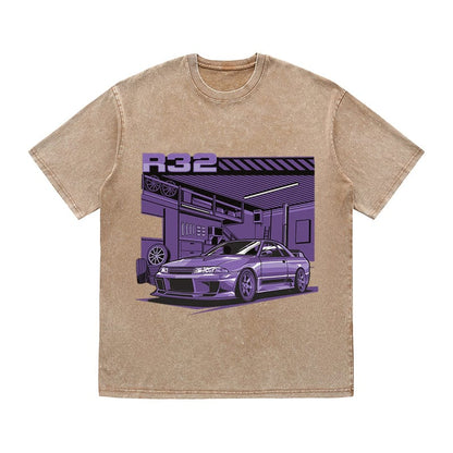 RDMCLOTHINGART tapestry hoodie JDM HEAVY COTTON TEES-9366