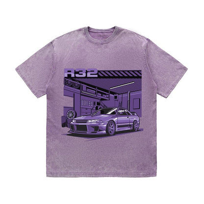 RDMCLOTHINGART tapestry hoodie JDM HEAVY COTTON TEES-9366