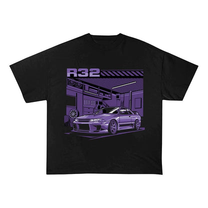 RDMCLOTHINGART tapestry hoodie JDM HEAVY COTTON TEES-9366