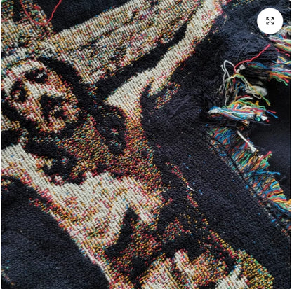JESUS TAPESTRY HOODIE - RDMCLOTHINGART
