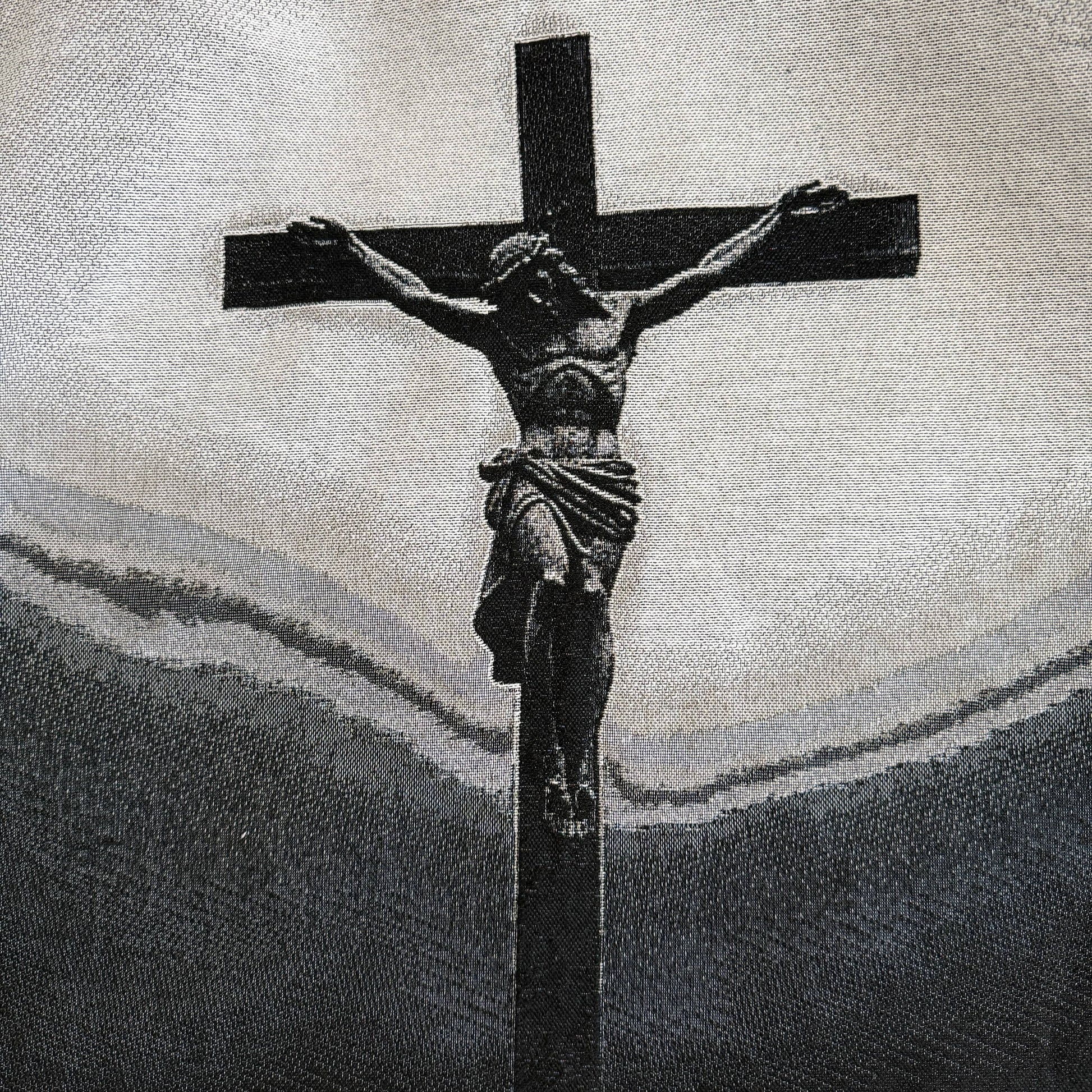 RDMCLOTHINGART tapestry hoodie JESUS V2 TAPESTRY HOODIE