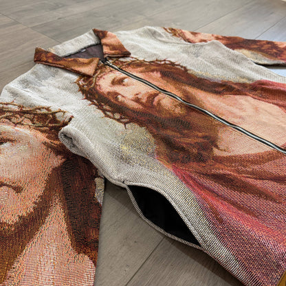 RDMCLOTHINGART tapestry hoodie JESUS V2 TAPESTRY JACKET-98392