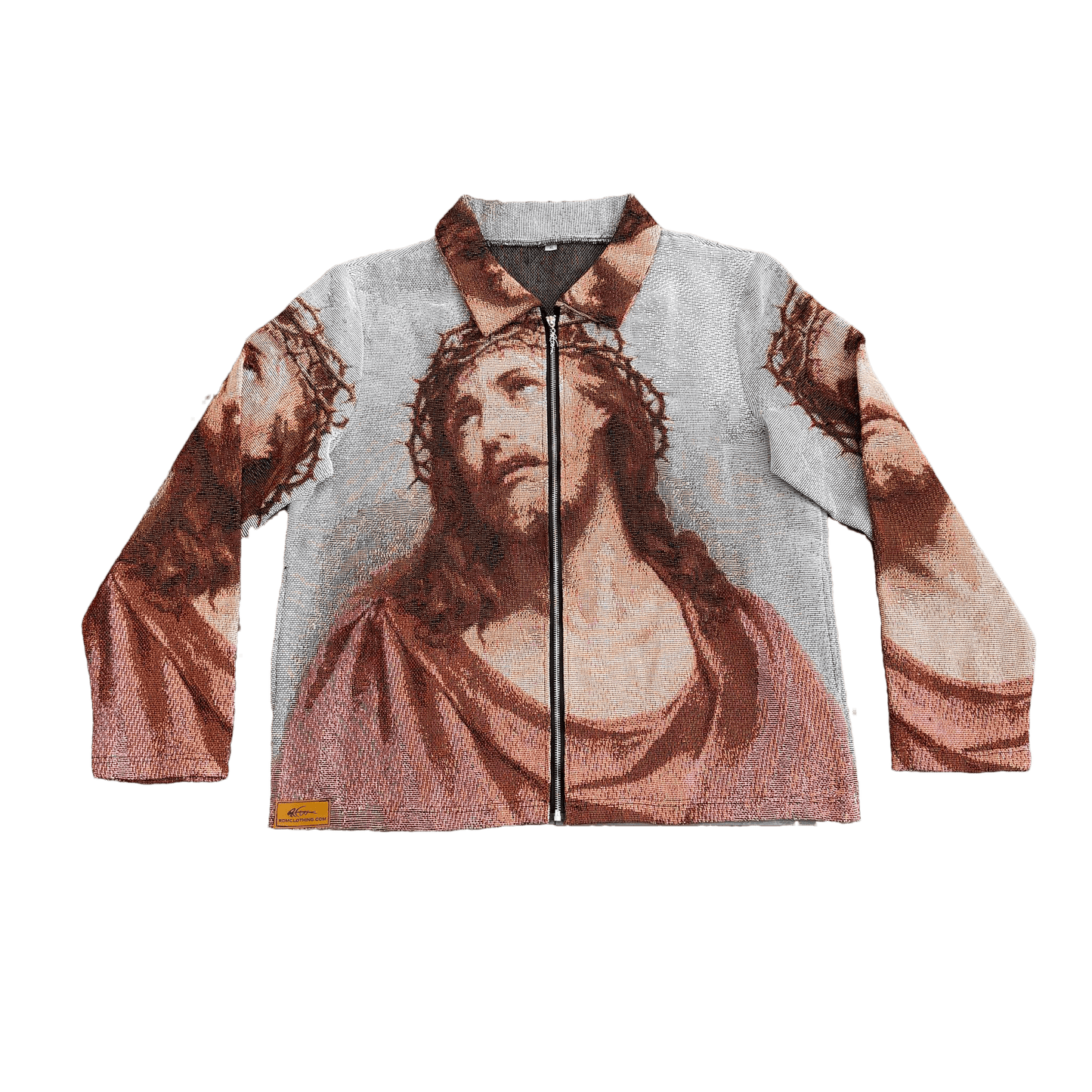 RDMCLOTHINGART tapestry hoodie JESUS V2 TAPESTRY JACKET-98392