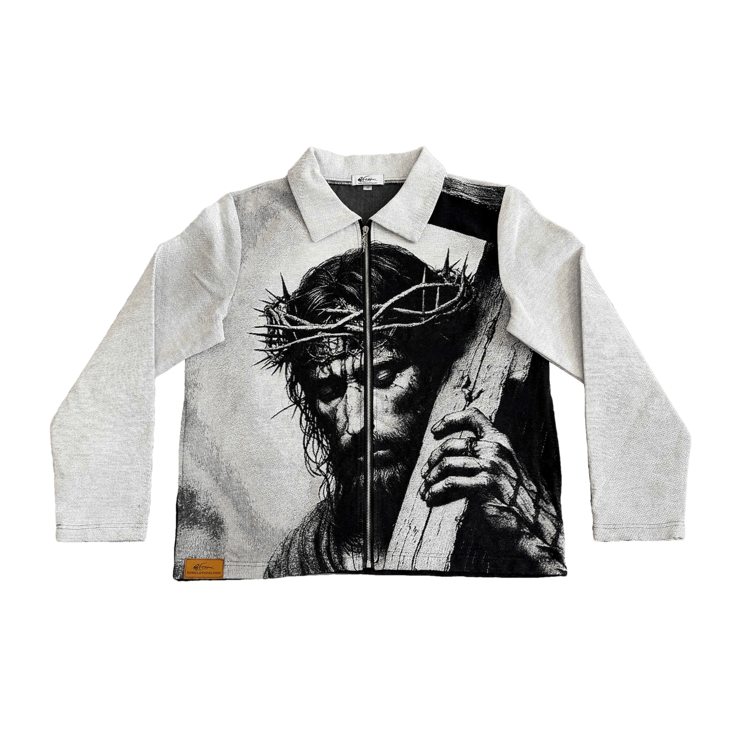 RDMCLOTHINGART tapestry hoodie JESUS V3 TAPESTRY JACKET