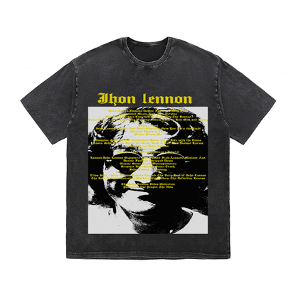 RDMCLOTHINGART tapestry hoodie JHON LENNON HEAVY WEIGHT COTTON TEE-8935