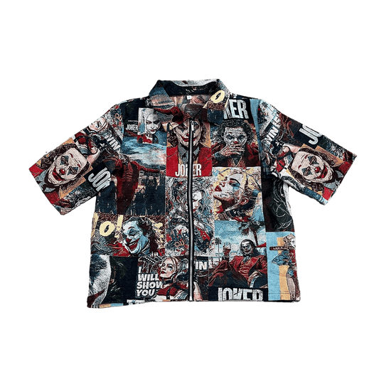 RDMCLOTHINGART tapestry hoodie JOKER&QUINN TAPESTRY TEE