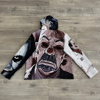 JOKER TAPESTRY HOODIE - RDMCLOTHINGART