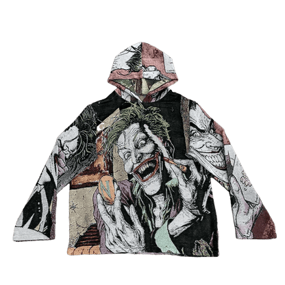 JOKER V2 COLLECTION TAPESTRY HOODIE - RDMCLOTHINGART