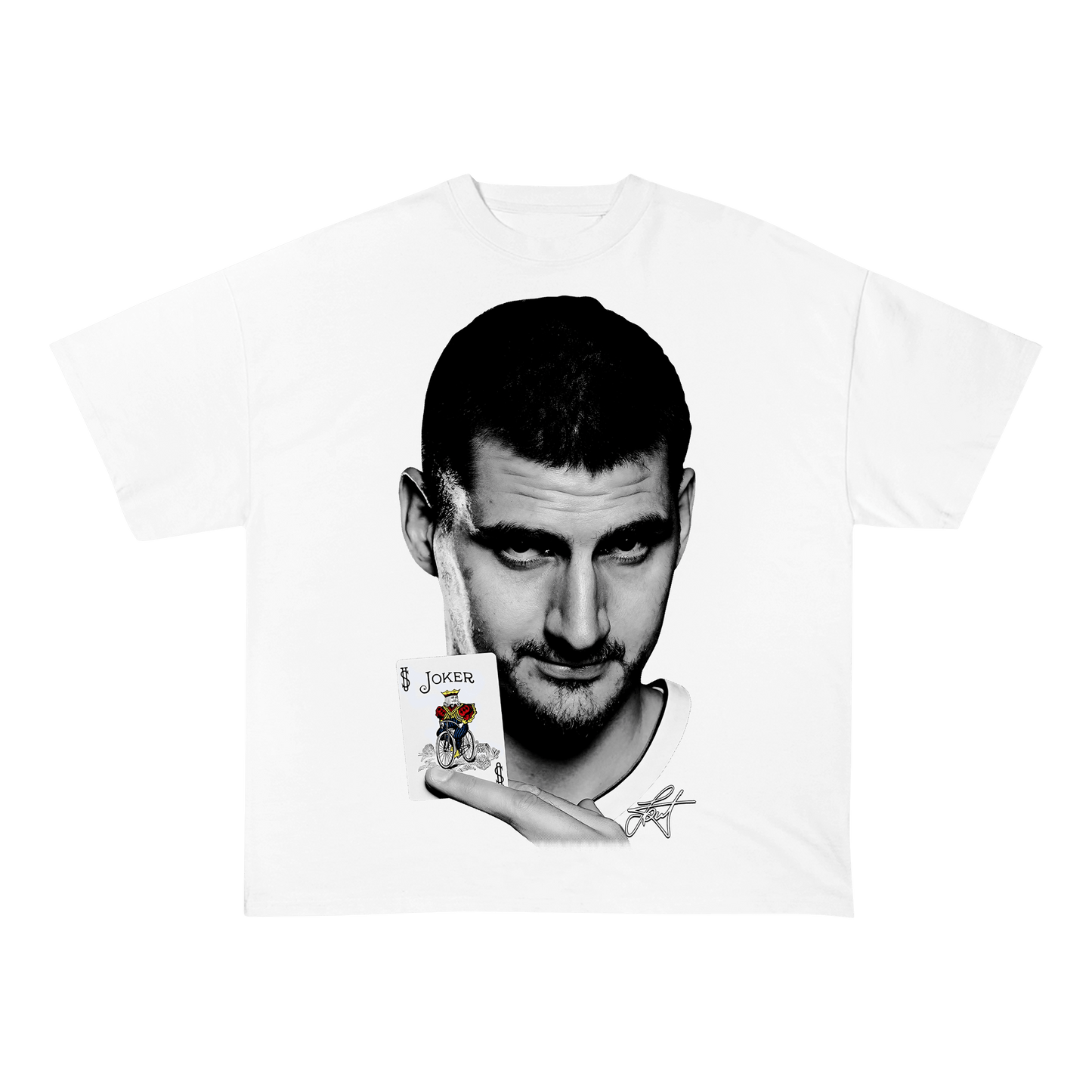 JOKIC HEAVY WEIGHT COTTON TEE-8057 - RDMCLOTHINGART