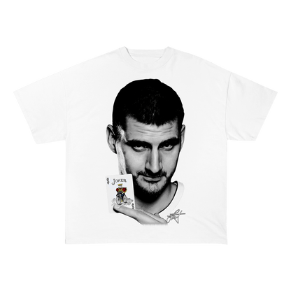 JOKIC HEAVY WEIGHT COTTON TEE-8057 - RDMCLOTHINGART