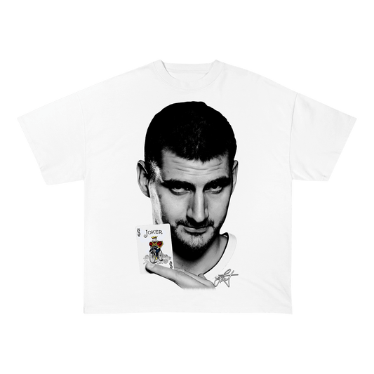 JOKIC HEAVY WEIGHT COTTON TEE-8057 - RDMCLOTHINGART