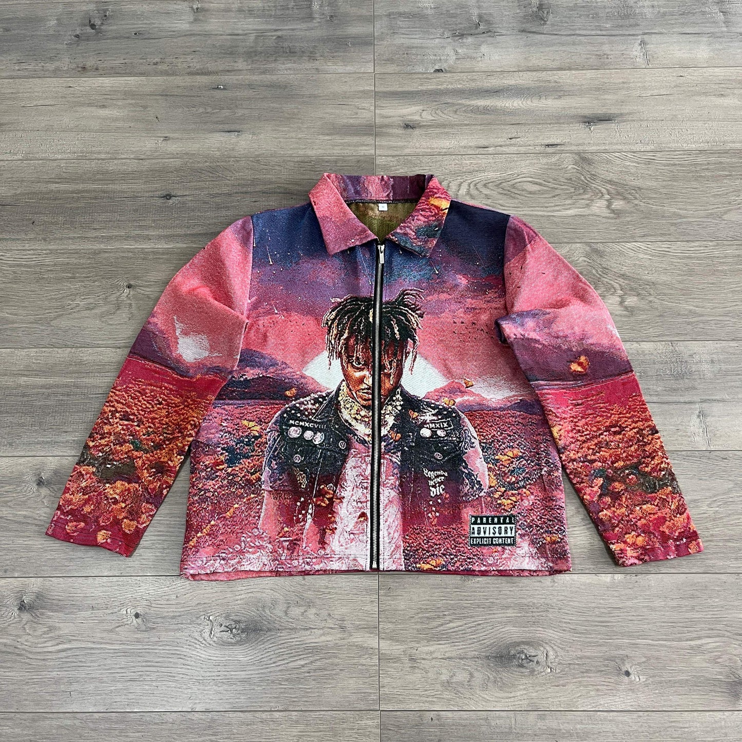 RDMCLOTHINGART tapestry hoodie JUICE WRLD TAPESTRY JACKET