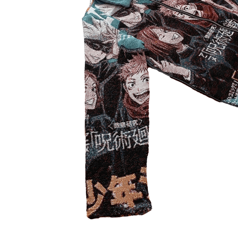 Jujutsu Kaisen Tapestry Jacket - RDMCLOTHINGART