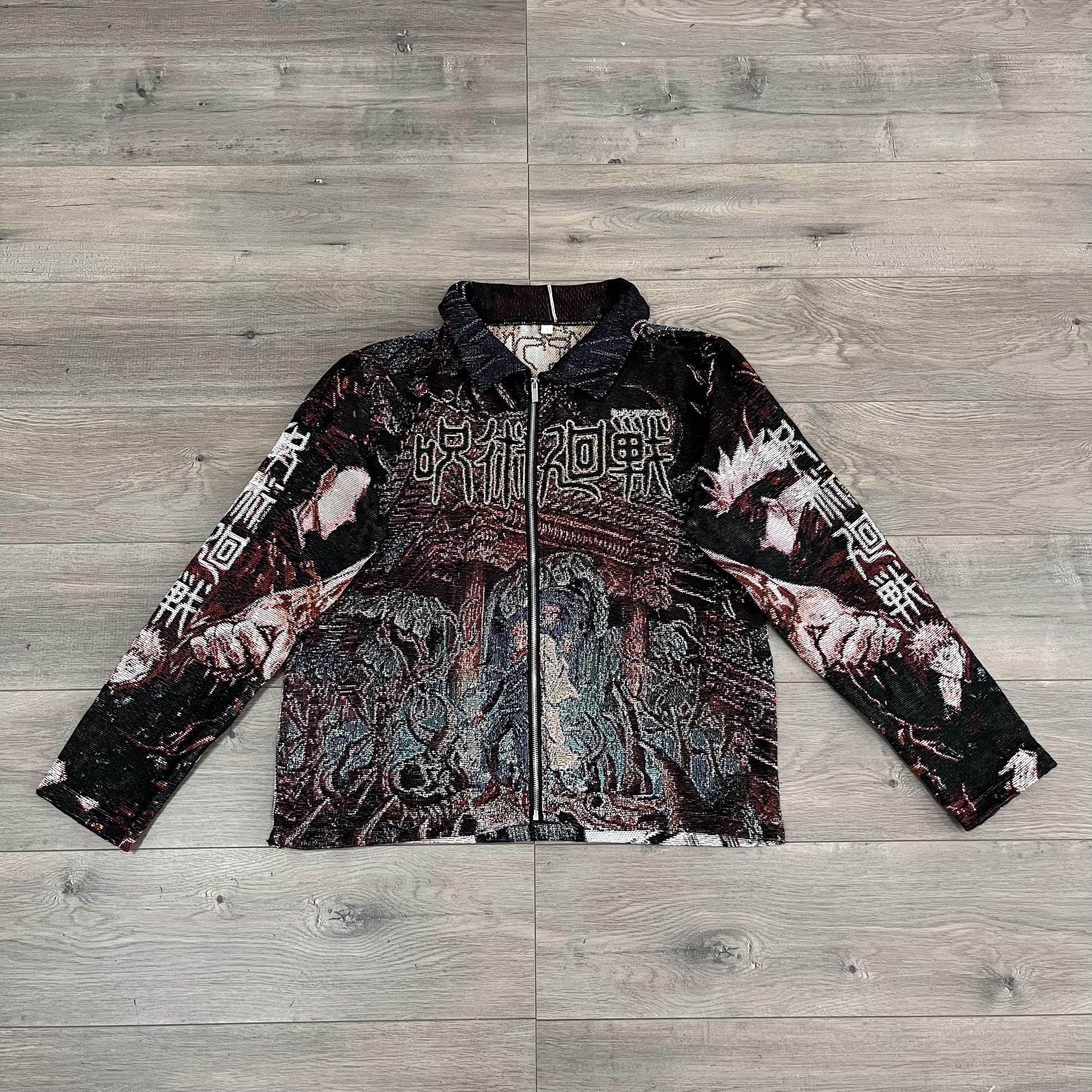 JUJUTSUKAISEN V2 TAPESTRY JACKET - RDMCLOTHINGART