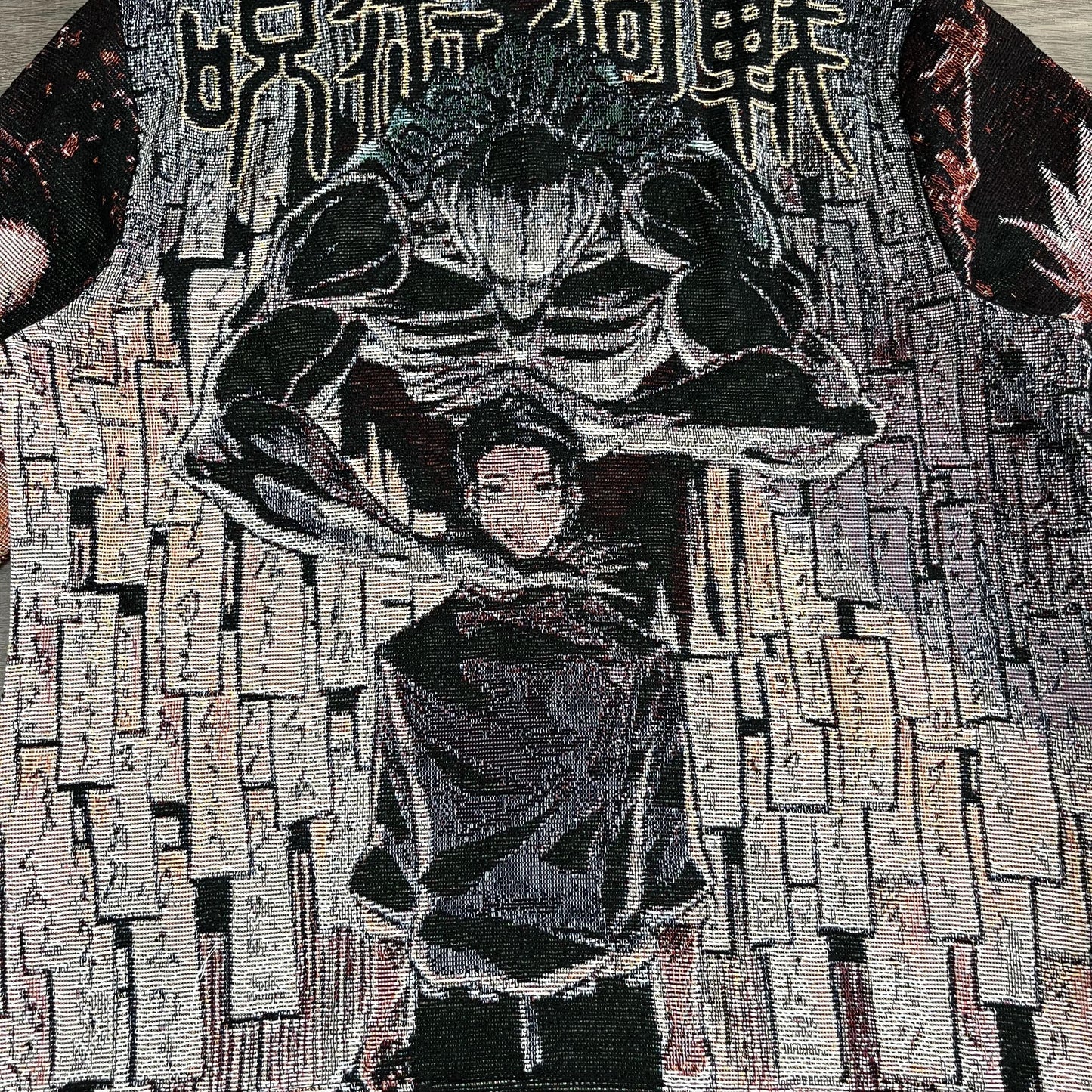 RDMCLOTHINGART tapestry hoodie JUJUTSUKAISEN TAPESTRY TEE