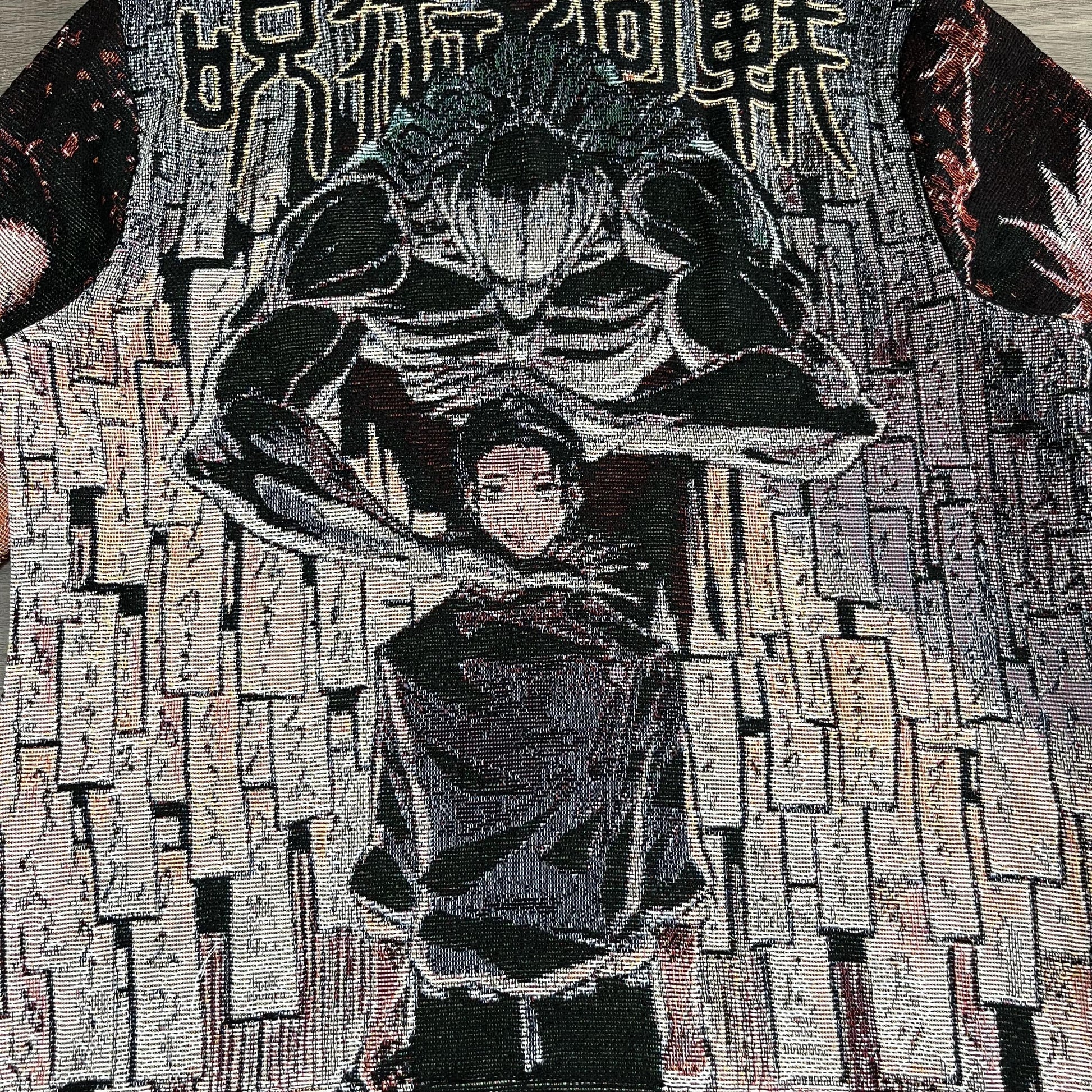 RDMCLOTHINGART tapestry hoodie JUJUTSUKAISEN TAPESTRY TEE