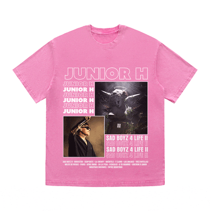 RDMCLOTHINGART tapestry hoodie JUNIOR HEAVY WEIGHT COTTON TEE-9001