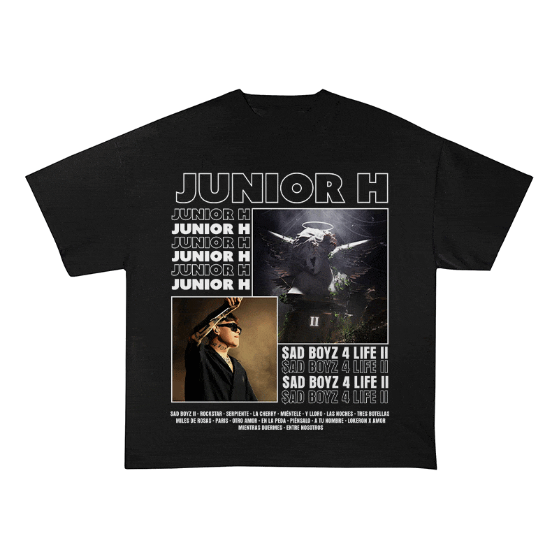 RDMCLOTHINGART tapestry hoodie JUNIOR HEAVY WEIGHT COTTON TEE-9001