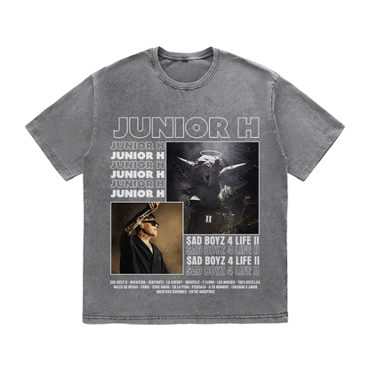 RDMCLOTHINGART tapestry hoodie JUNIOR HEAVY WEIGHT COTTON TEE-9001