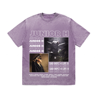 RDMCLOTHINGART tapestry hoodie JUNIOR HEAVY WEIGHT COTTON TEE-9001