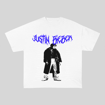 RDMCLOTHINGART tapestry hoodie JUSTIN BIEBER HEAVY WEIGHT COTTON TEE-8910