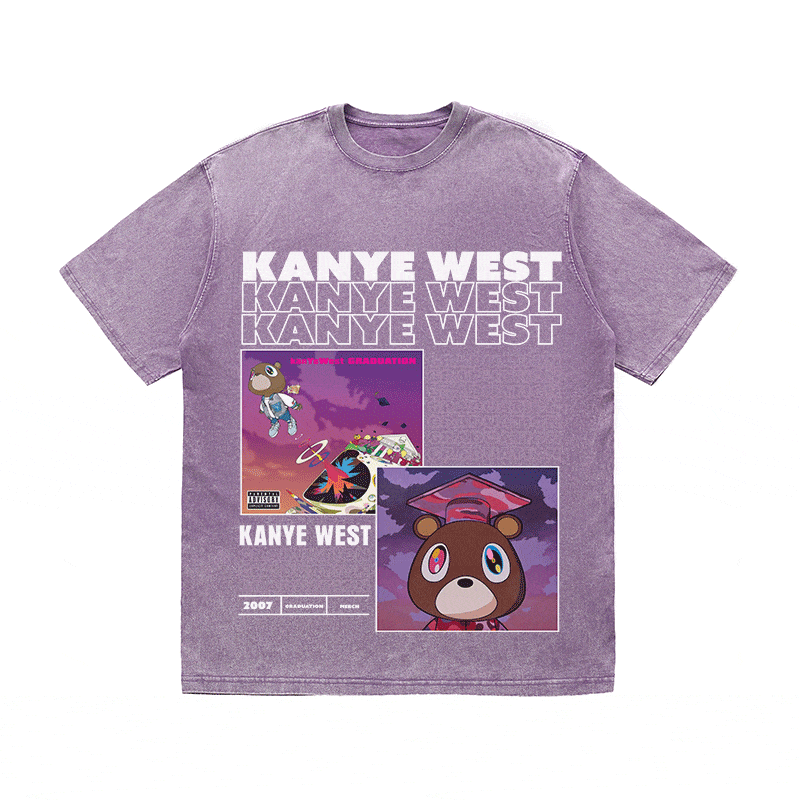 RDMCLOTHINGART tapestry hoodie KANYE HEAVY WEIGHT COTTON TEE-9002