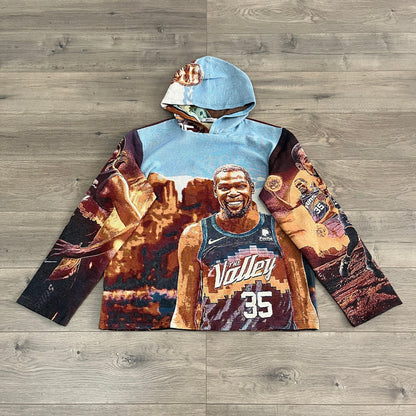 KD TAPESTRY HOODIE - RDMCLOTHINGART