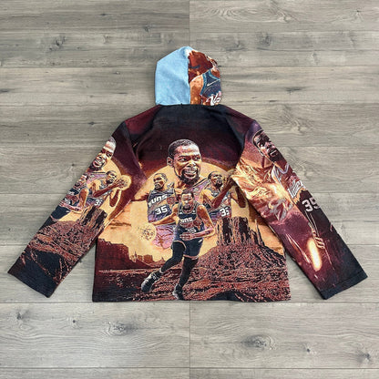 KD TAPESTRY HOODIE - RDMCLOTHINGART
