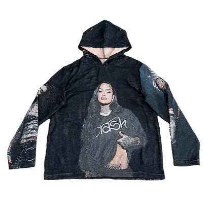 KEHLANI TAPESTRY HOODIE - RDMCLOTHINGART