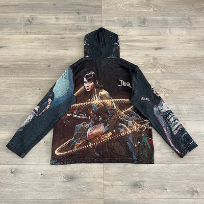 KEHLANI TAPESTRY HOODIE - RDMCLOTHINGART