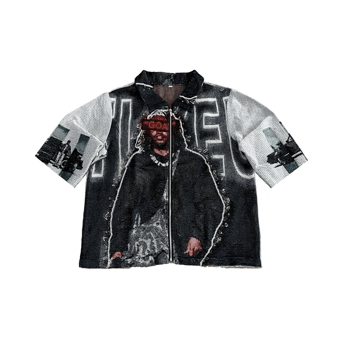 RDMCLOTHINGART tapestry hoodie KENDRICK TAPESTRY TEE