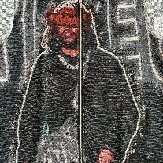 RDMCLOTHINGART tapestry hoodie KENDRICK TAPESTRY TEE