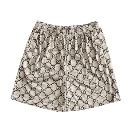KHAKI GU MESH SHORTS-8717 - RDMCLOTHINGART