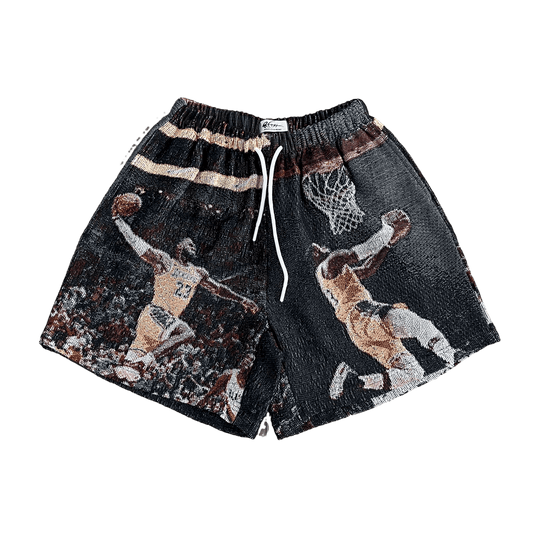 RDMCLOTHINGART tapestry hoodie KING TAPESTRY SHORTS