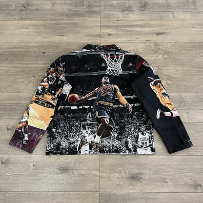 RDMCLOTHINGART tapestry hoodie KING V2 TAPESTRY JACKET