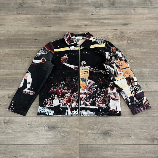 RDMCLOTHINGART tapestry hoodie KING V2 TAPESTRY JACKET