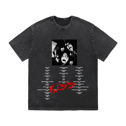 RDMCLOTHINGART tapestry hoodie KISS HEAVY WEIGHT COTTON TEE-8883