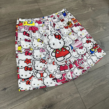 KITTY MESH SHORTS-8671 - RDMCLOTHINGART