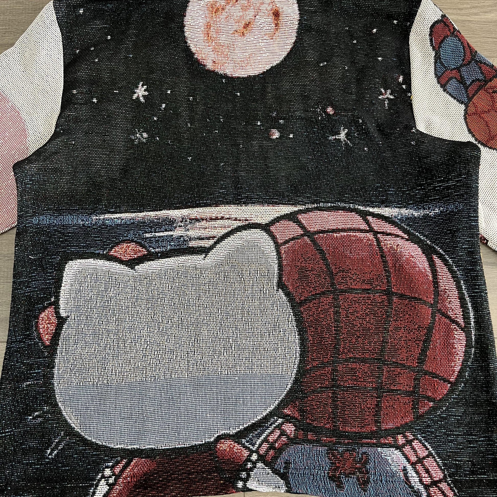 KITTY&SPIDER TAPESTRY HOODIE - RDMCLOTHINGART