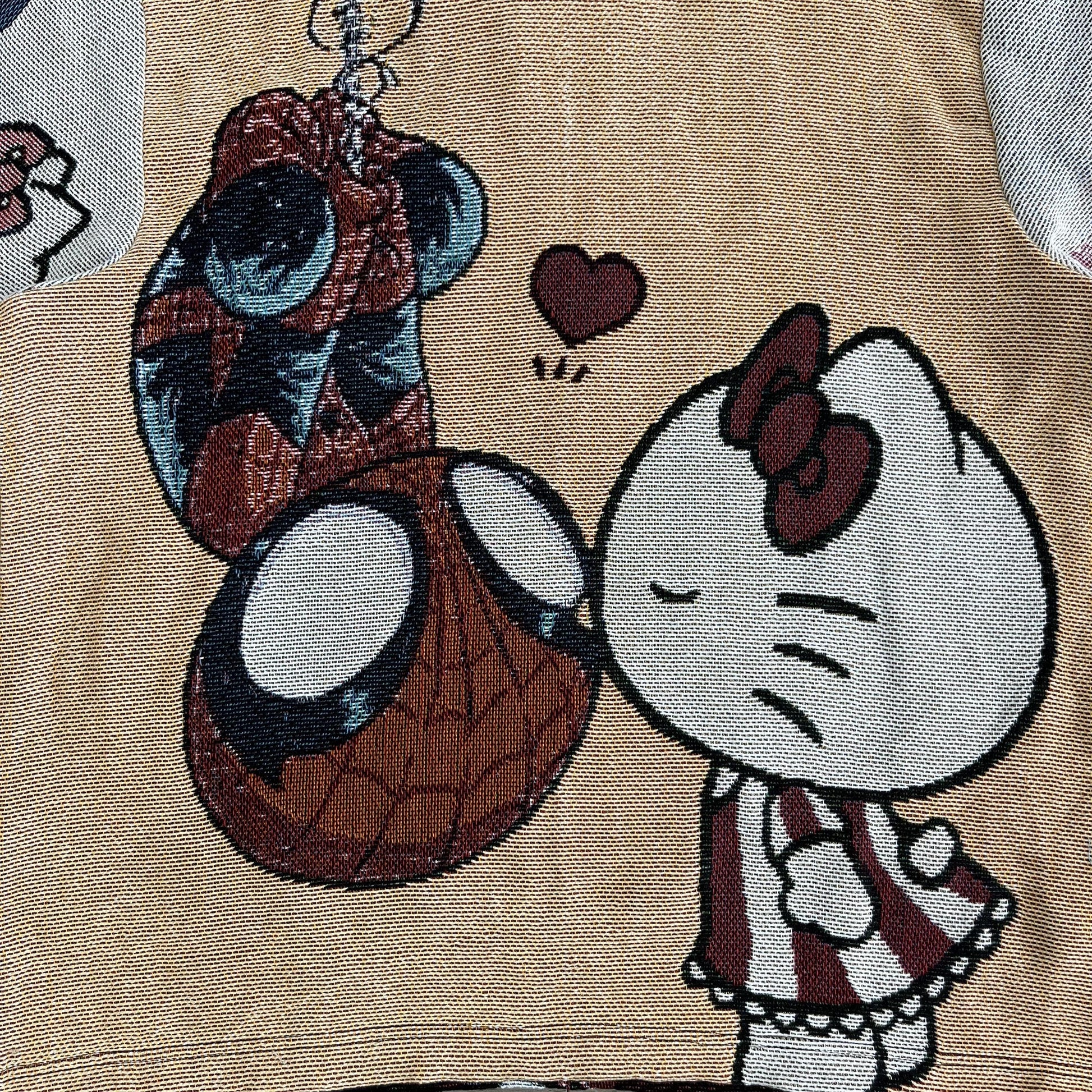 KITTY&SPIDER TAPESTRY HOODIE - RDMCLOTHINGART