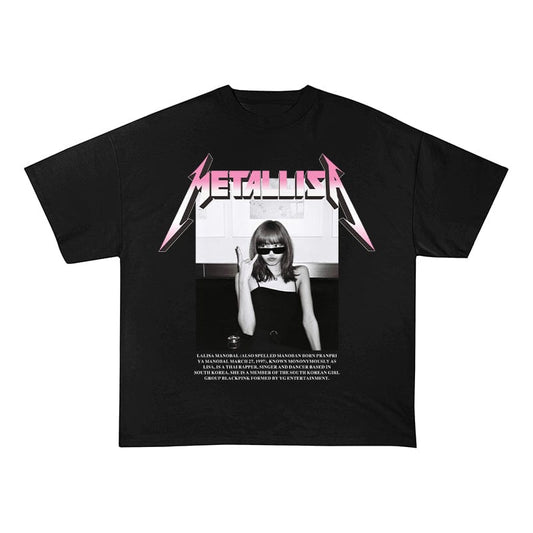 LALISA HEAVY COTTON TEES-8266 - RDMCLOTHINGART