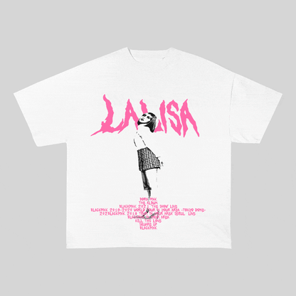 RDMCLOTHINGART tapestry hoodie LALISA HEAVY WEIGHT COTTON TEE-8912