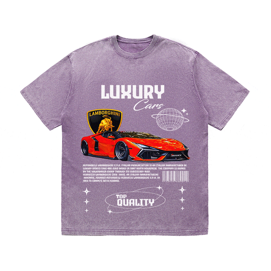 RDMCLOTHINGART tapestry hoodie LAMBORGHINI HEAVY WEIGHT COTTON TEE-9102