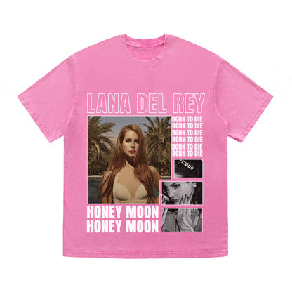 RDMCLOTHINGART tapestry hoodie LANA DEL REY HEAVY WEIGHT COTTON TEE-9005