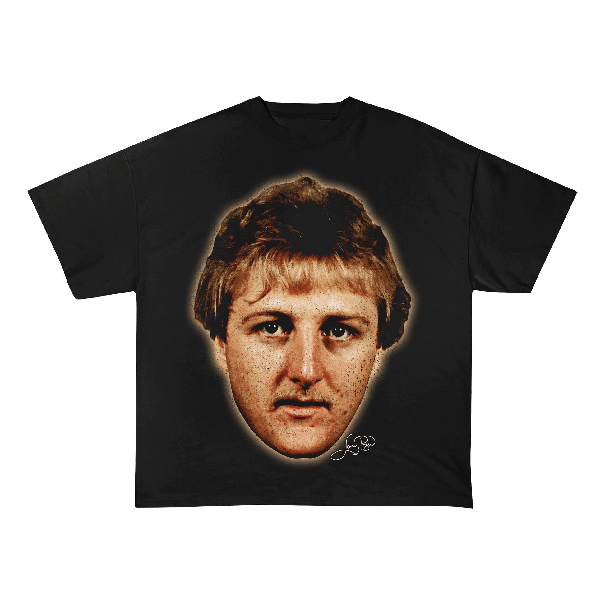 LARRYBIRD HEAVY WEIGHT COTTON TEE-8101 - RDMCLOTHINGART