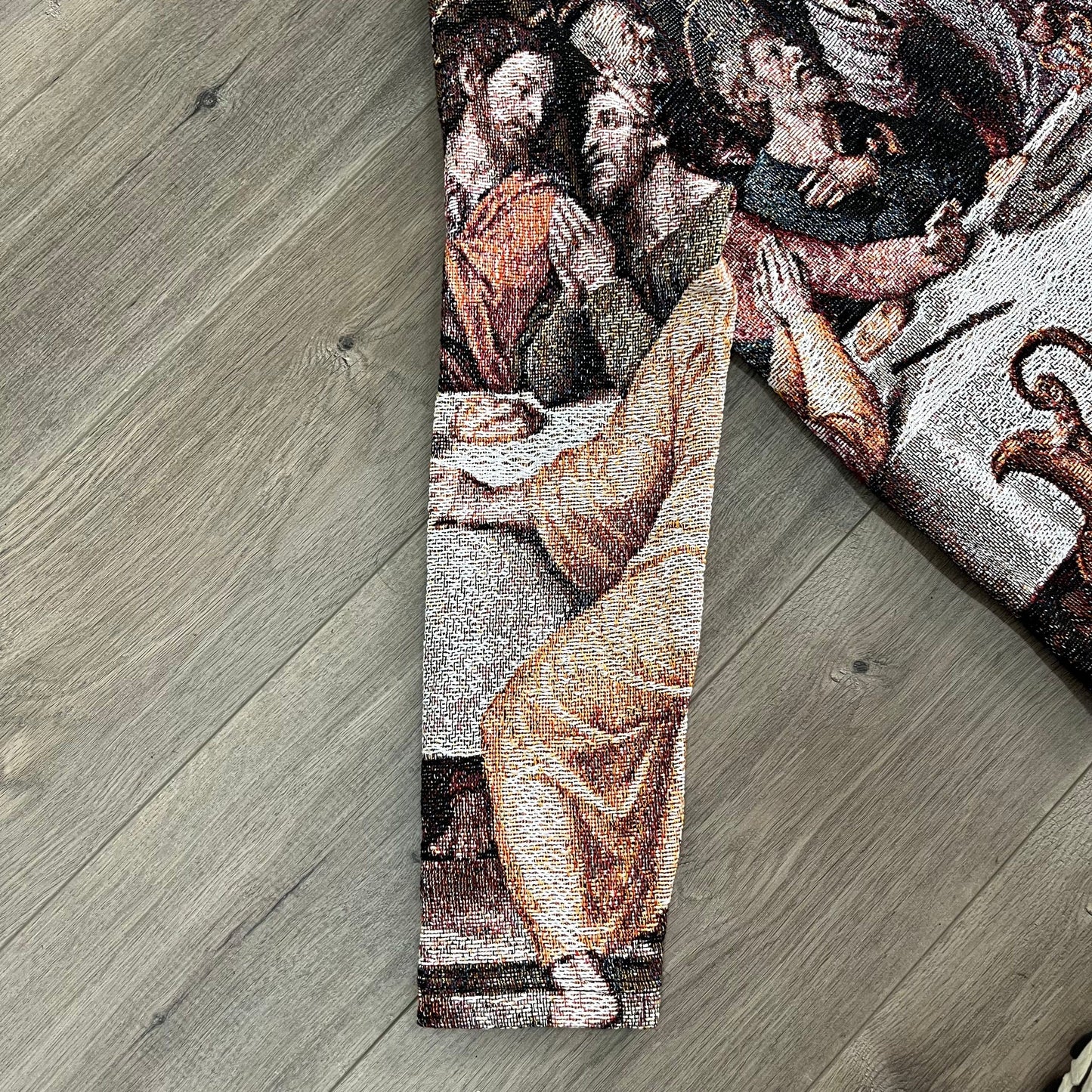 LAST DINNER TAPESTRY HOODIE - RDMCLOTHINGART