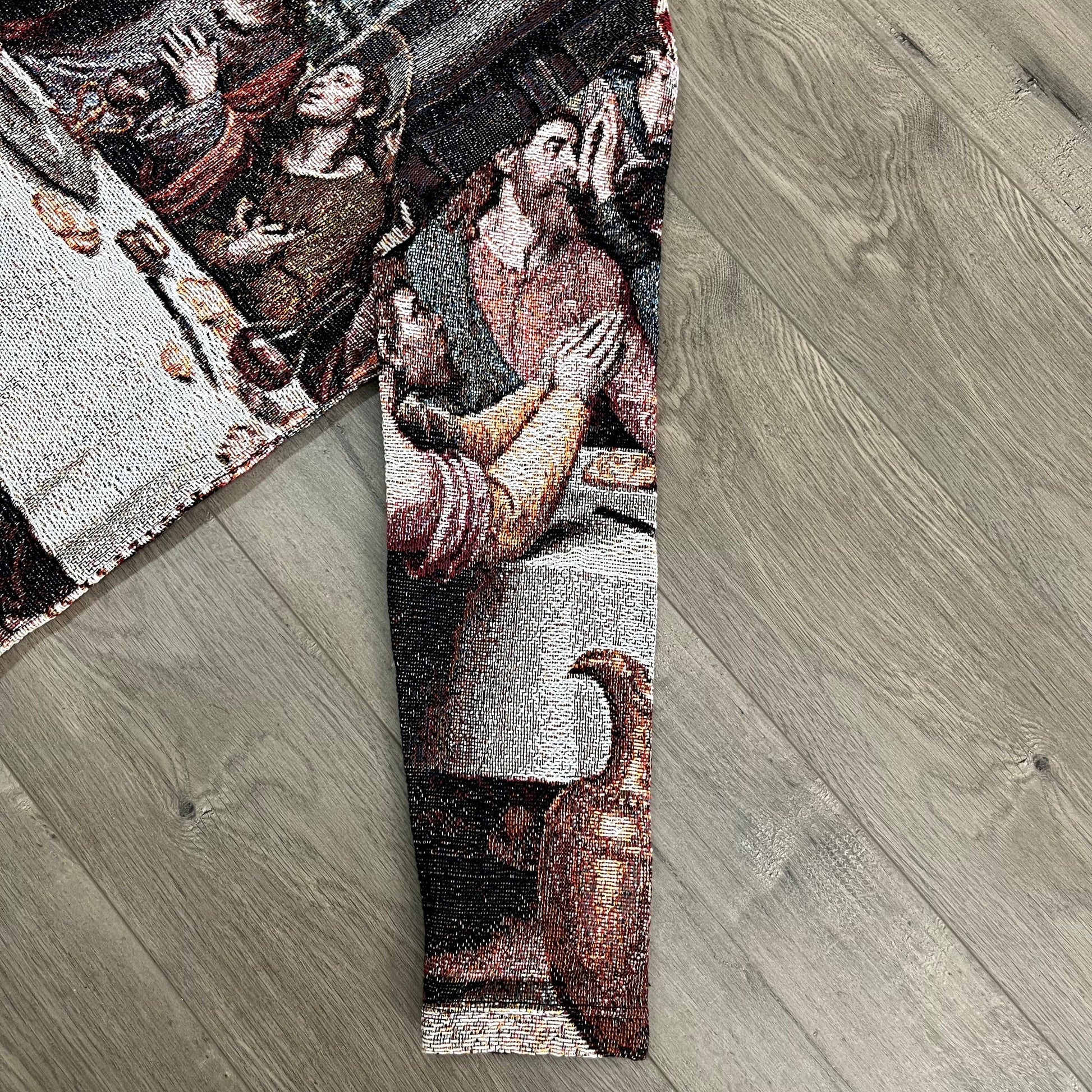 LAST DINNER TAPESTRY HOODIE - RDMCLOTHINGART