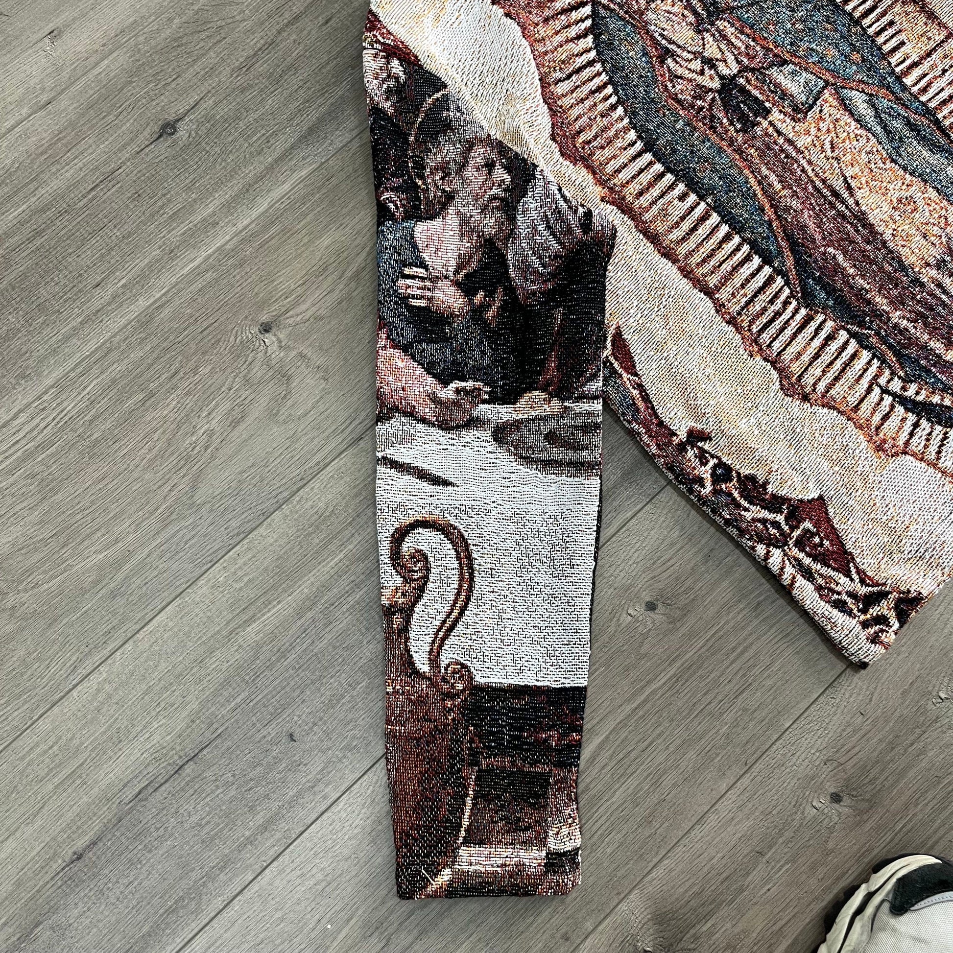 LAST DINNER TAPESTRY HOODIE - RDMCLOTHINGART