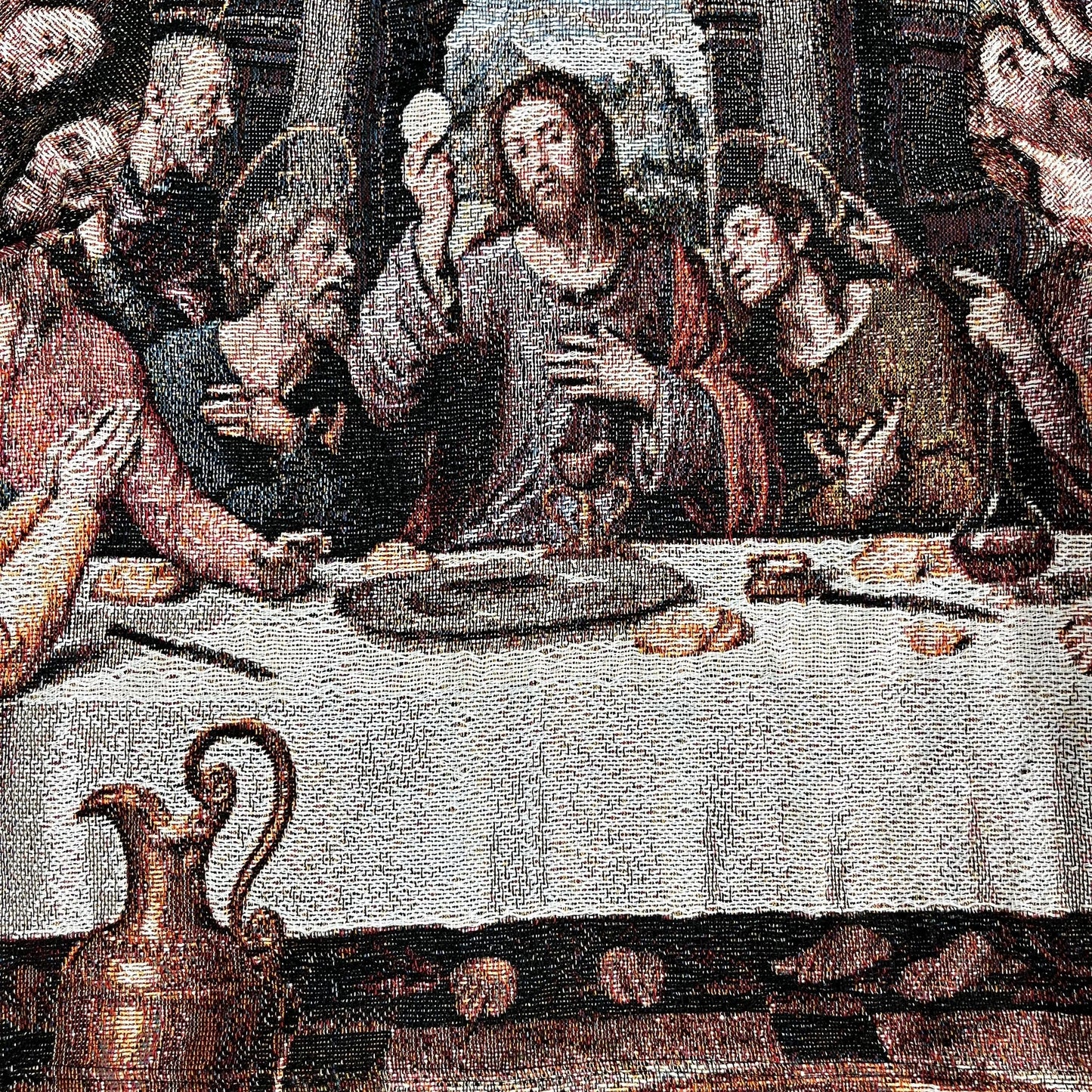 LAST DINNER TAPESTRY HOODIE - RDMCLOTHINGART