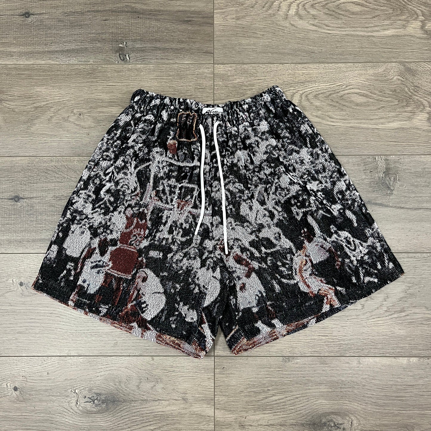 RDMCLOTHINGART tapestry hoodie LAST SHOT TAPESTRY SHORTS